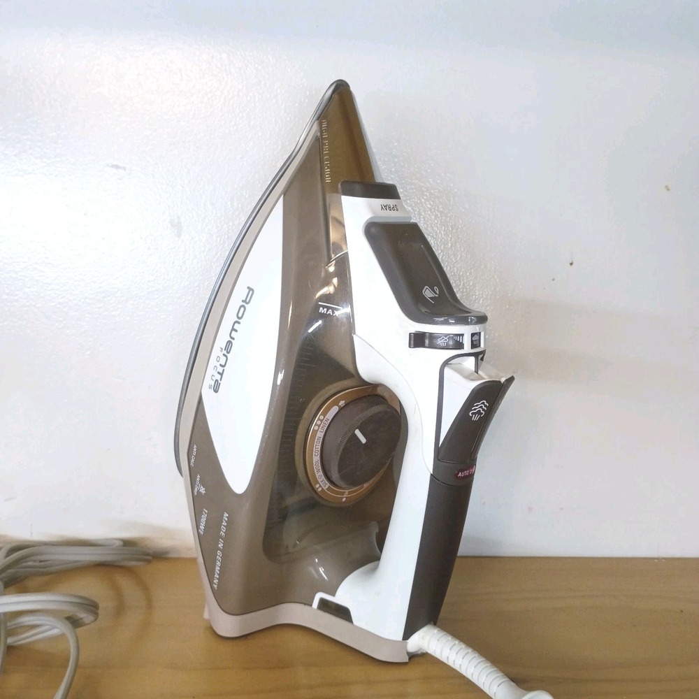 Rowenta Focus DW5080 1700W MicroSteam 400 Iron Germany Clean Tested & Working
